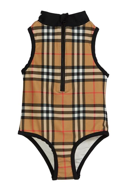 burberry siera check one-piece swimsuit|Burberry Limited.